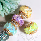 20mm  Mermaid Tail Rhinestone Fancy Beads (5pcs)