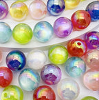 16mm Shiny UV Cat Eye Beads Mix-Y11