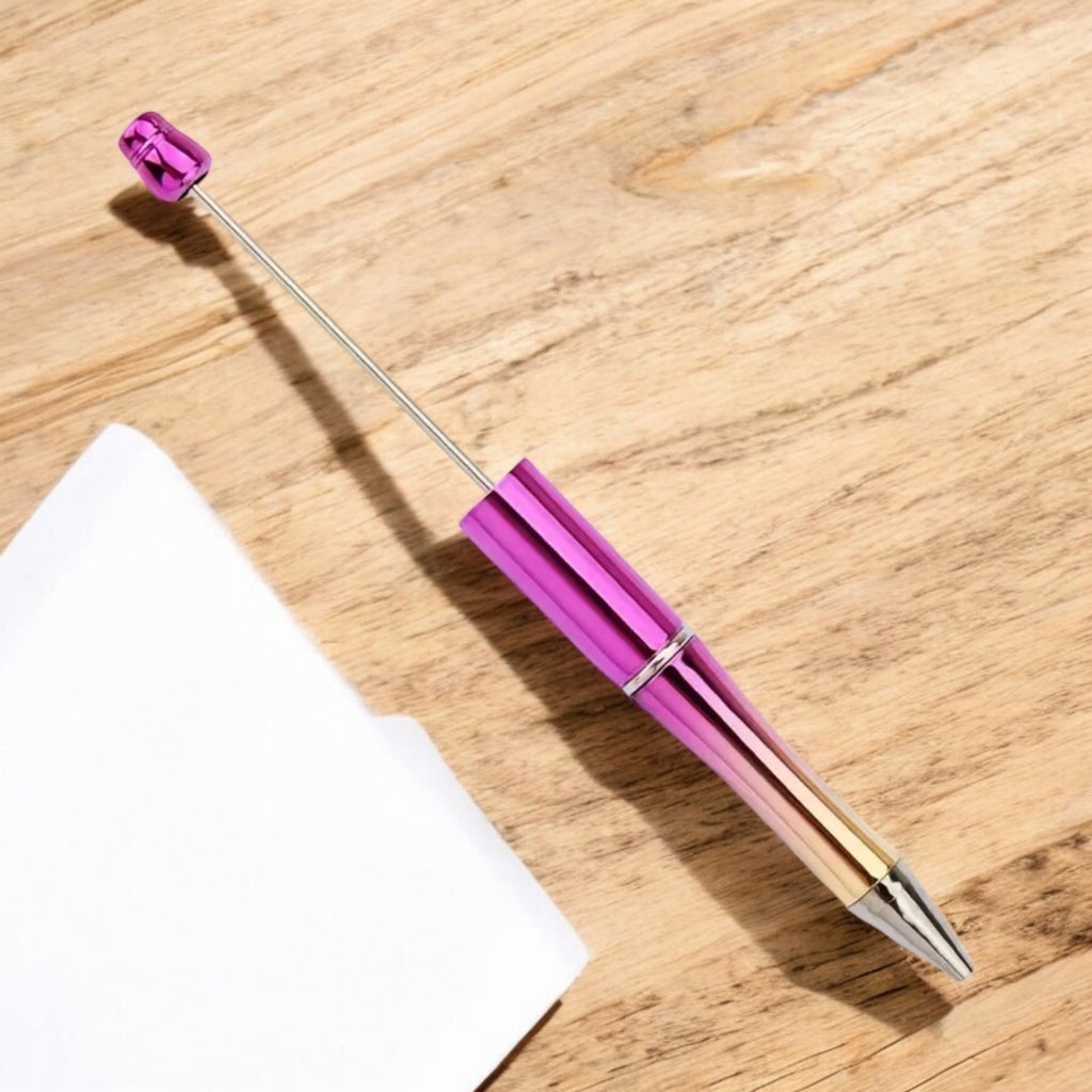 Metalic Electroplated Beadable Pens