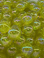 16mm Luminous Glitter Beads (single colors)