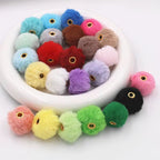 25mm Pom Pom Beads Mix