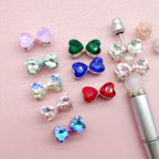 Metal Rhinestone Bow