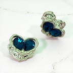 Rhinestone Alloy Hearts