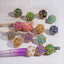 20mm Gold Flowers Fancy Beads (5pcs)