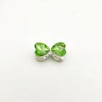 Metal Rhinestone Bow