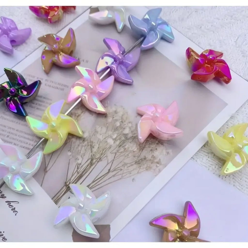 AB Pinwheel Beads