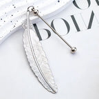 Feather Beadable Bookmark