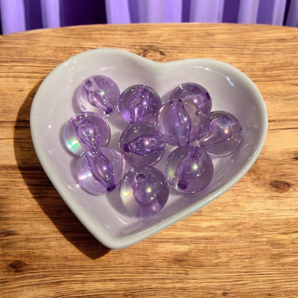 16mm Clear AB Beads (Single Colors)