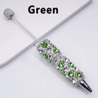 Crystal Heart Rhinestone Beadable Pens