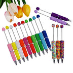 Clay Rhinestone Bright Colored Beadable Pens
