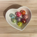 16mm Mosaic AB Style Beads Mix-A13