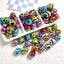 16mm Animal/Zebra Print Beads-B20