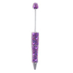Love Heart Bubble Bright Beadable Pens