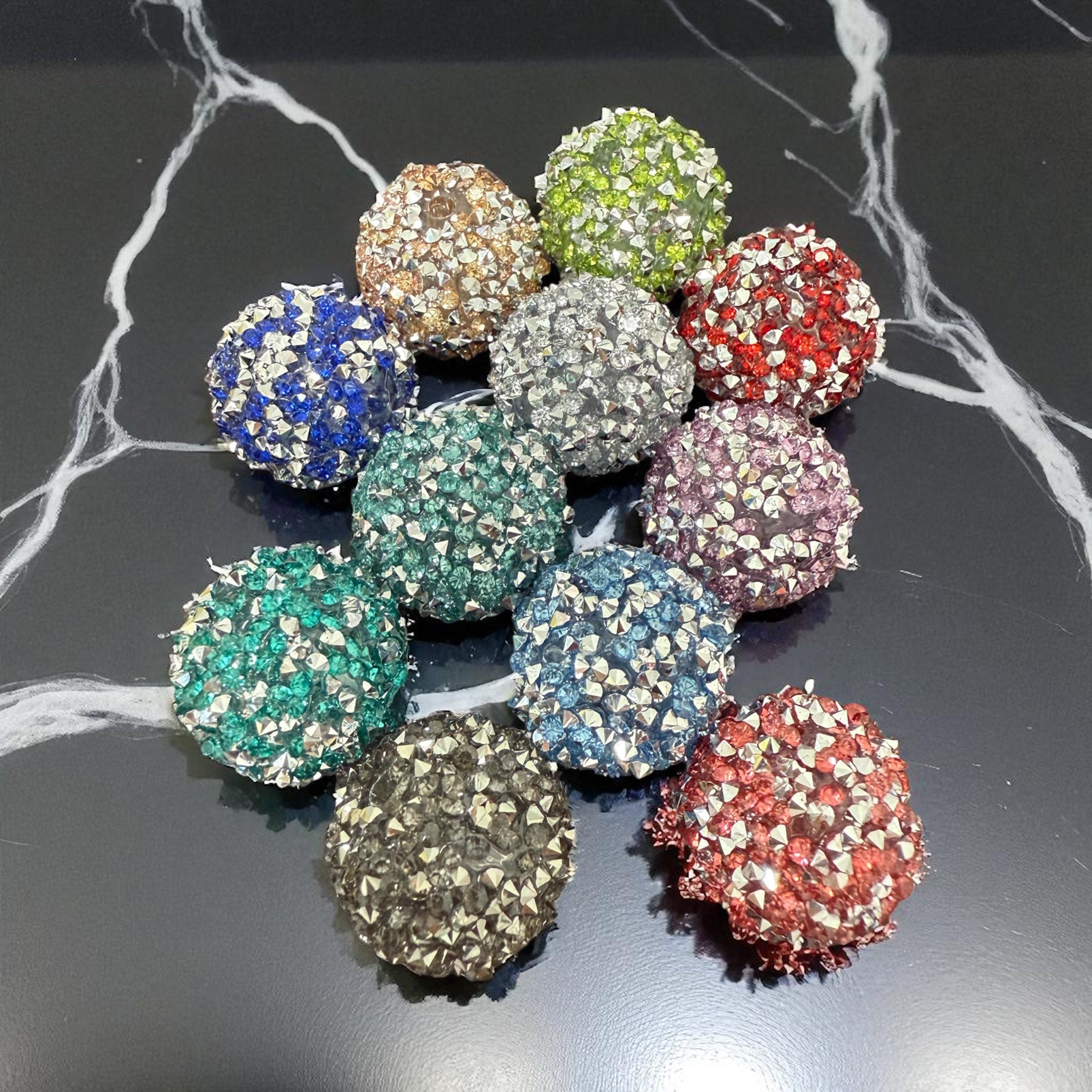 20mm Super Rhinestone Beads