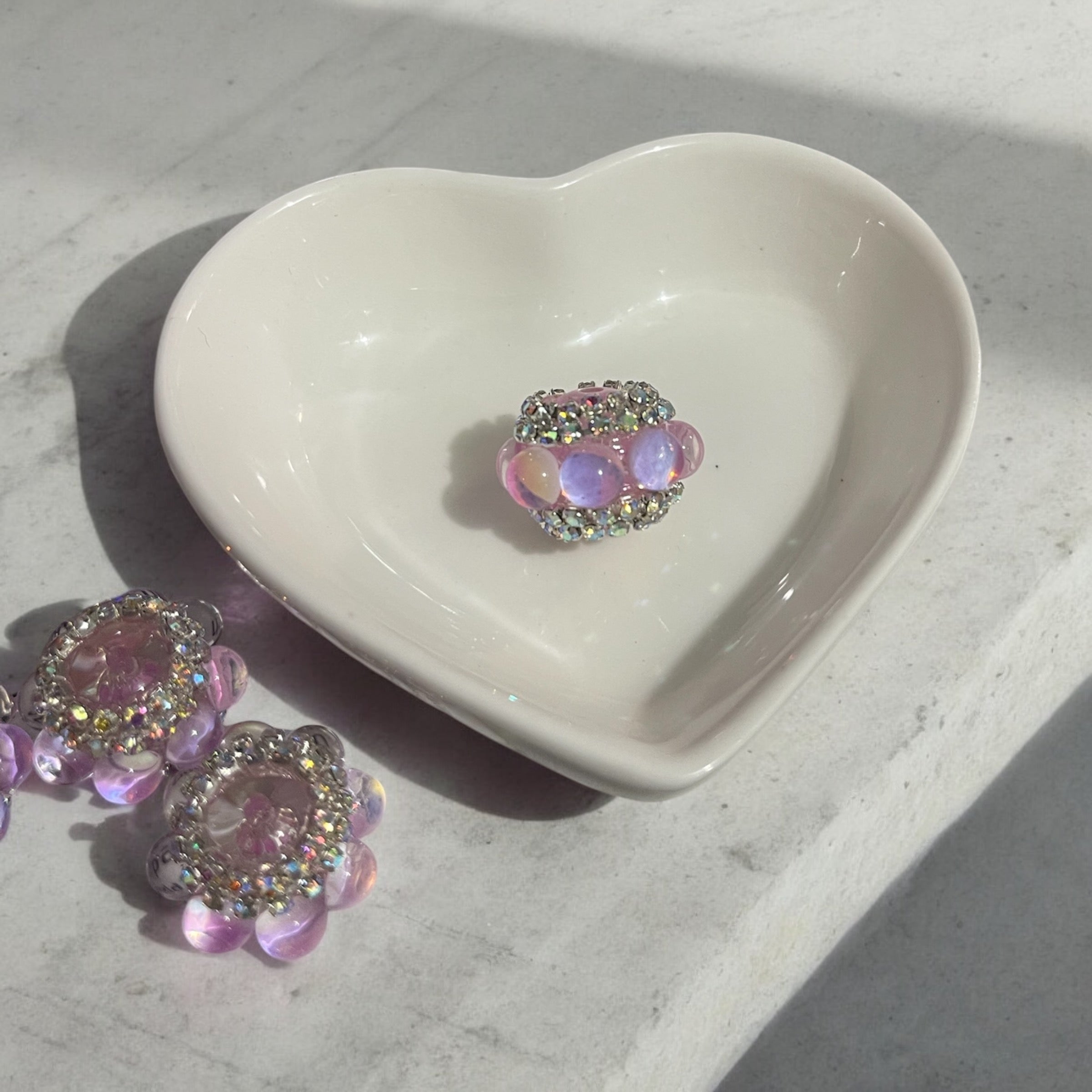 16mm Fancy Rhinestone & Stone Beads
