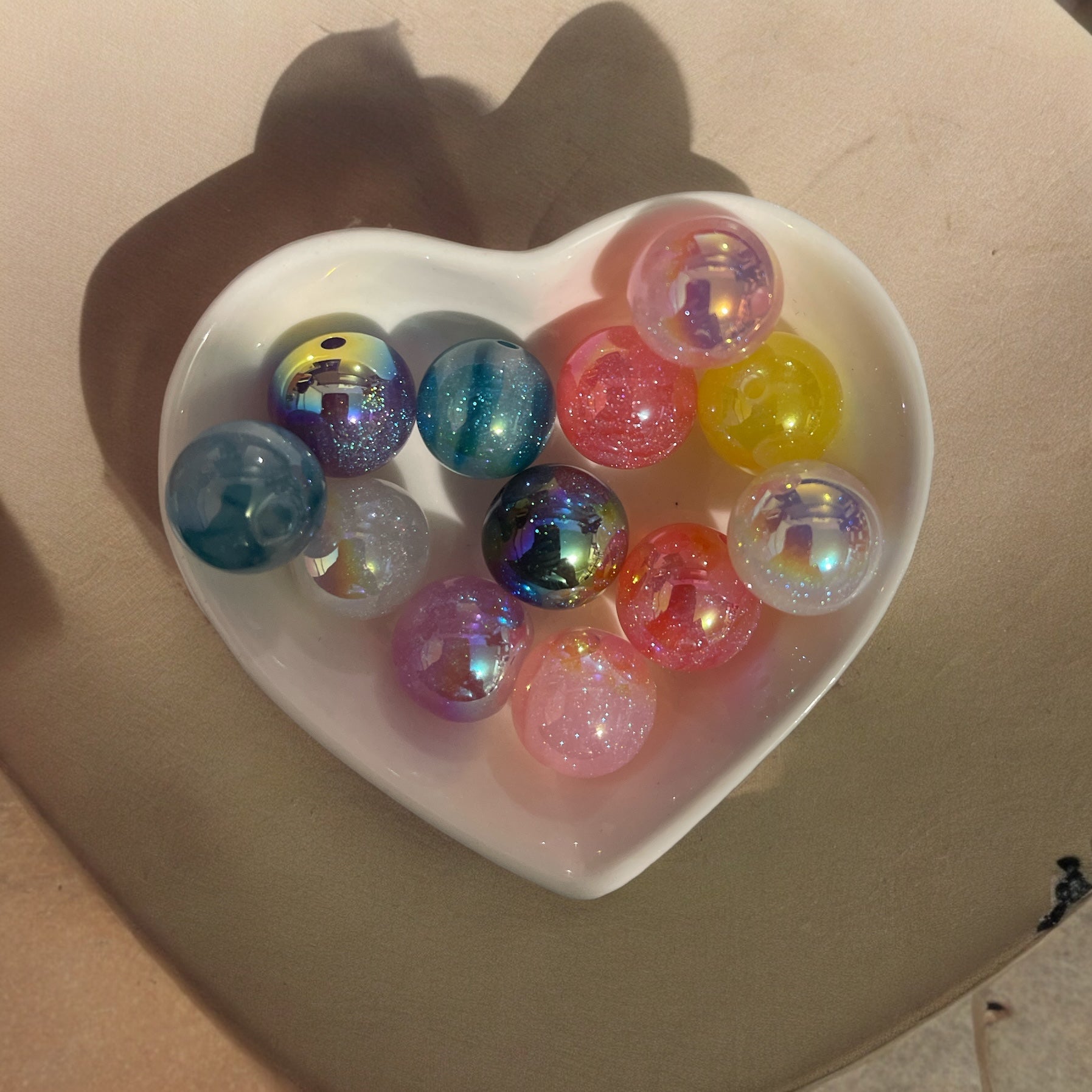16mm AB Galaxy Beads Mix-B19 Secondary image
