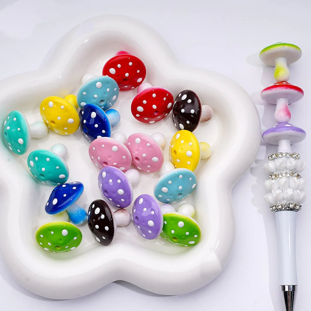 Mushroom Beads-X1