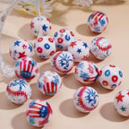 16mm American Pride Beads