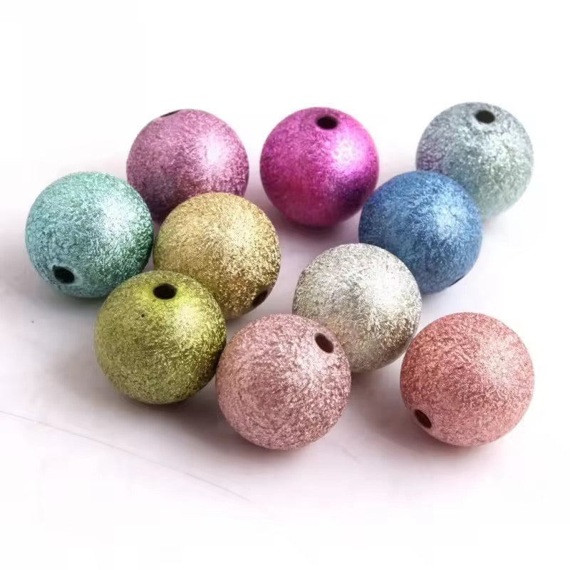 20mm Foil Beads Mix Main image