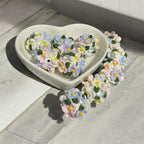 16mm Fancy Flowers and Stone Beads