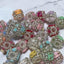 18mm  Brand Rehinestone and Pearls Fancy Beads (5pcs)