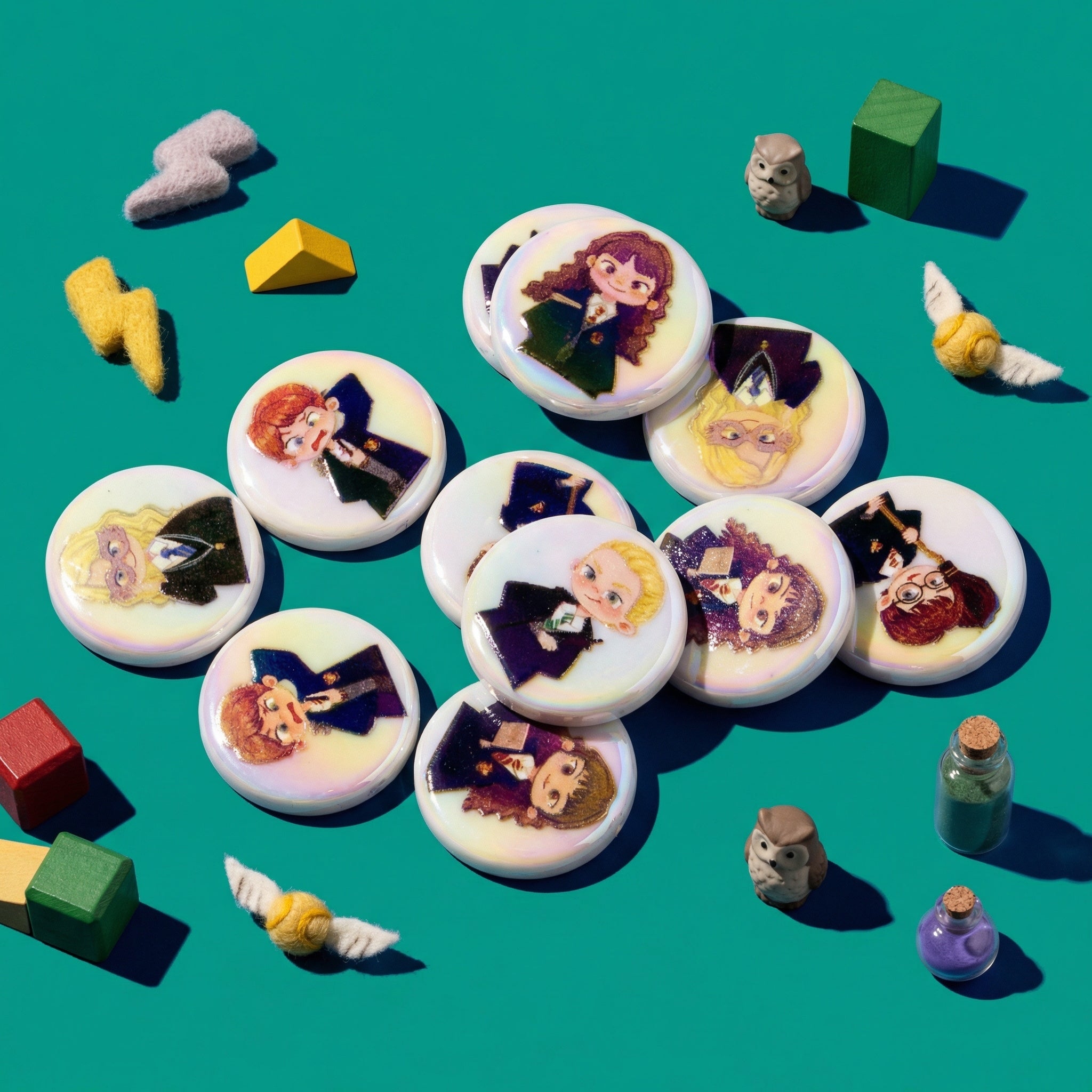 23mm HP Character Beads-L22 Secondary image