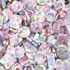 Twinstar Acrylic Shaped Beads-DD7