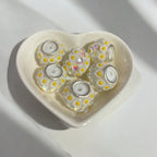 16mm Fancy Rose and Stone Beads