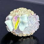 16mm Bow and Roses Fancy Beads-U17