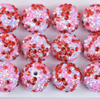 19mm Rhinestone Pinks—U6