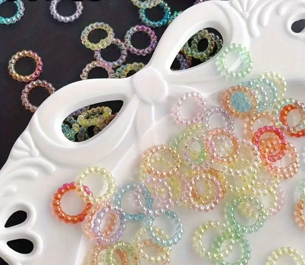 8mm Pearl Spacer 100 pc
