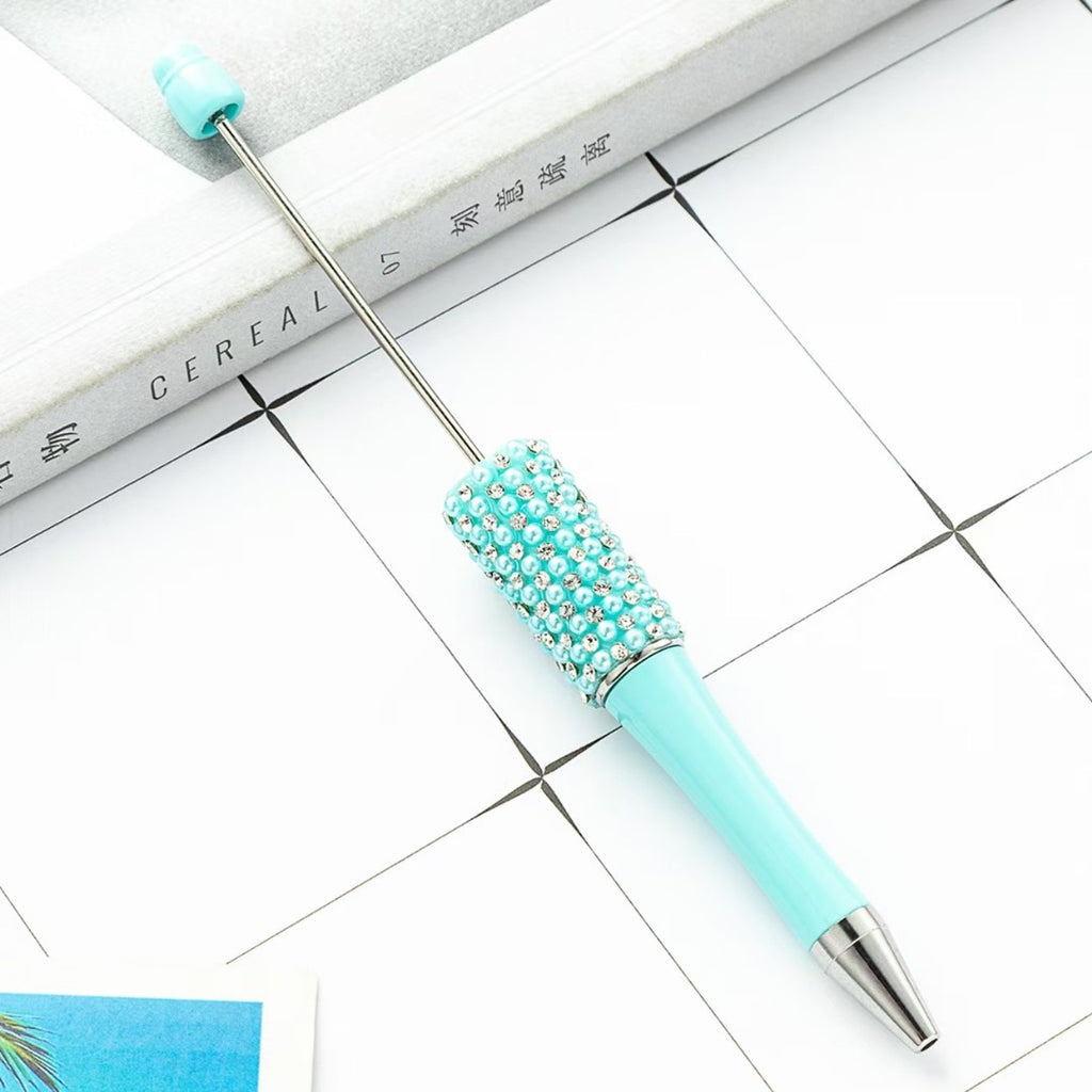 Pearl Rhinestone Beadable Pens