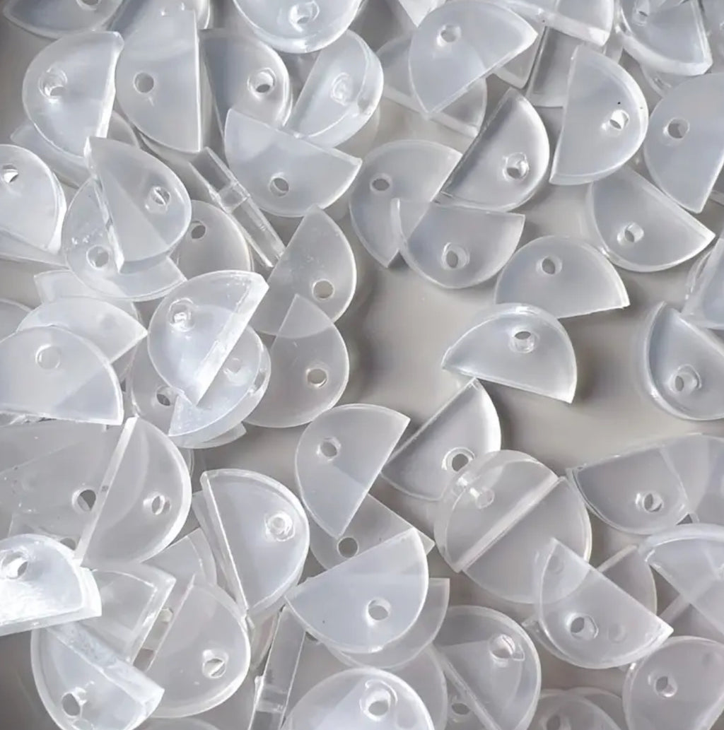 Half Circle Pen Acrylic Attachments (10  Pcs)-P4