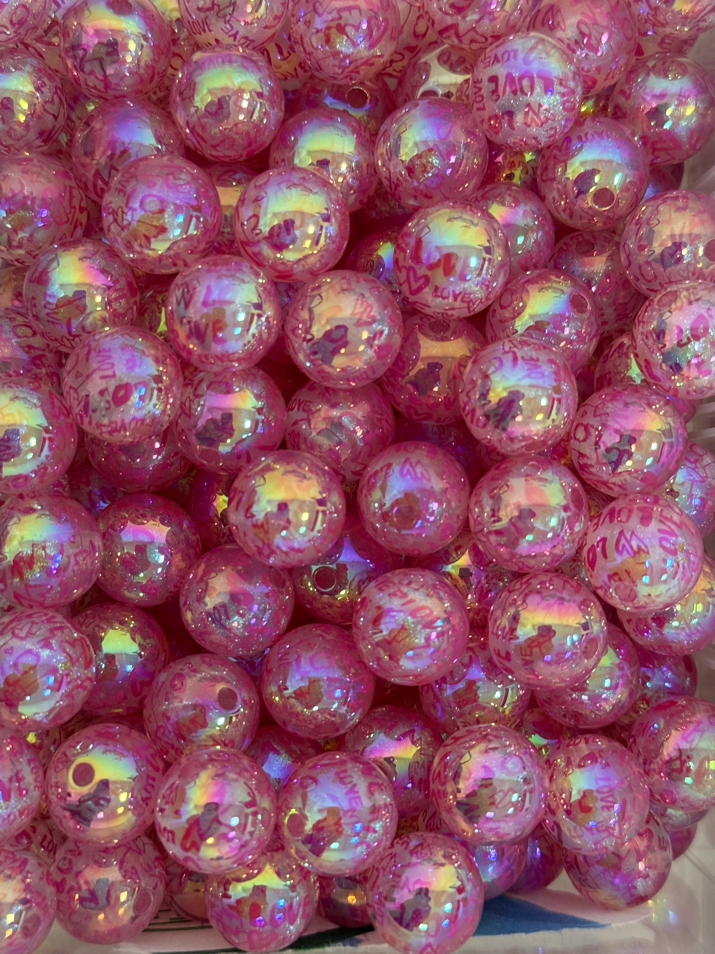 16mm Love Glow Beads -G1 Main image