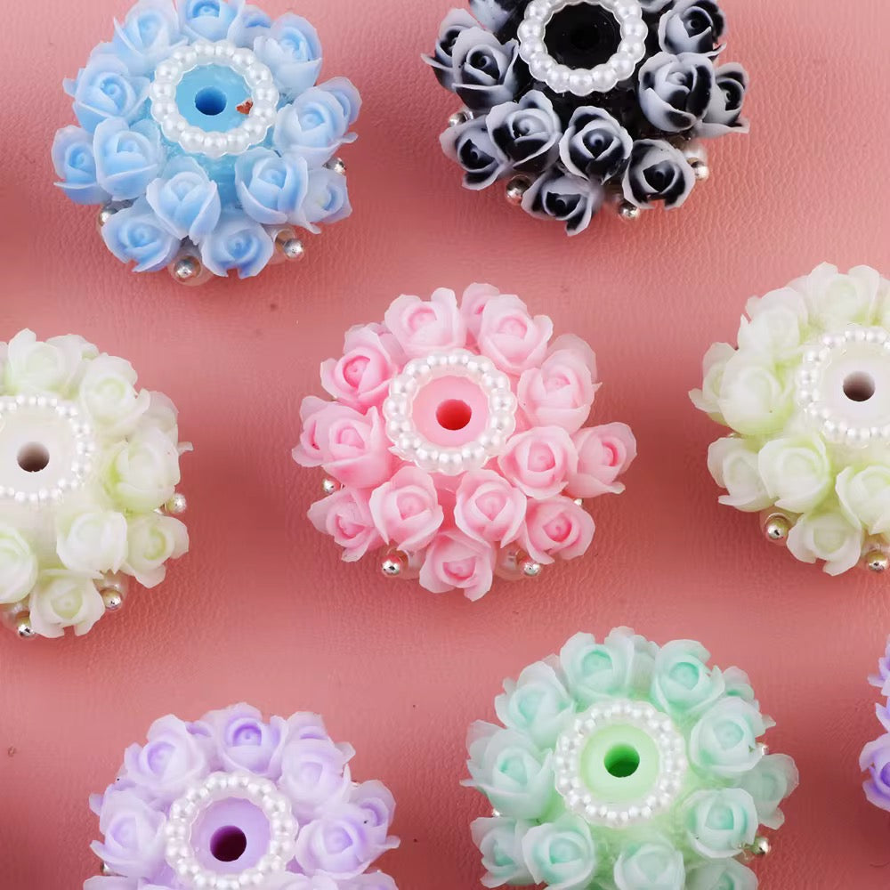 16mm Tulip Bouquet Fancy Beads-T22