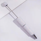 Clear Shinny Rhinestone Clay  Beadable Pens