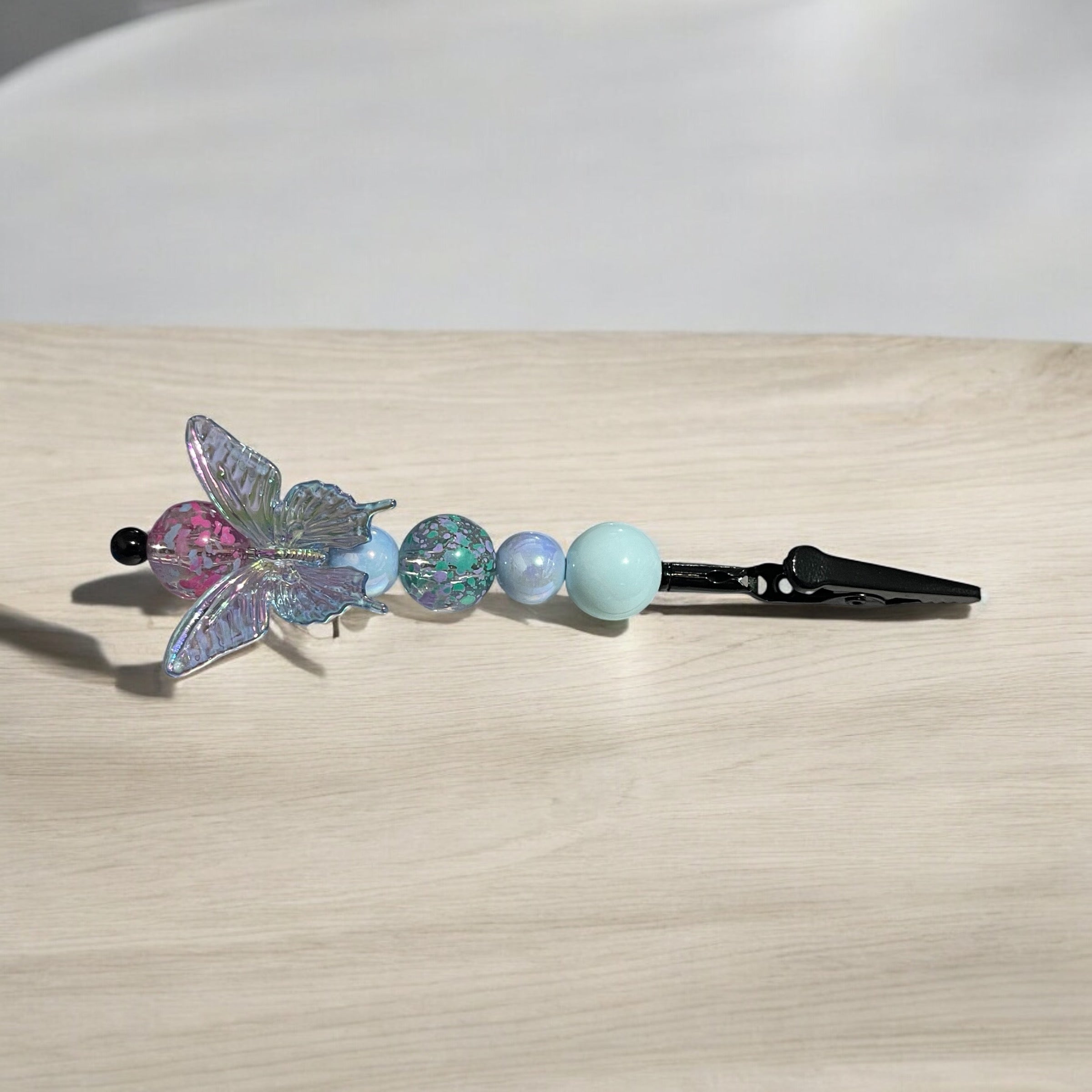 Butterfly Focal Bead Clear Mix (10Pcs) Secondary image