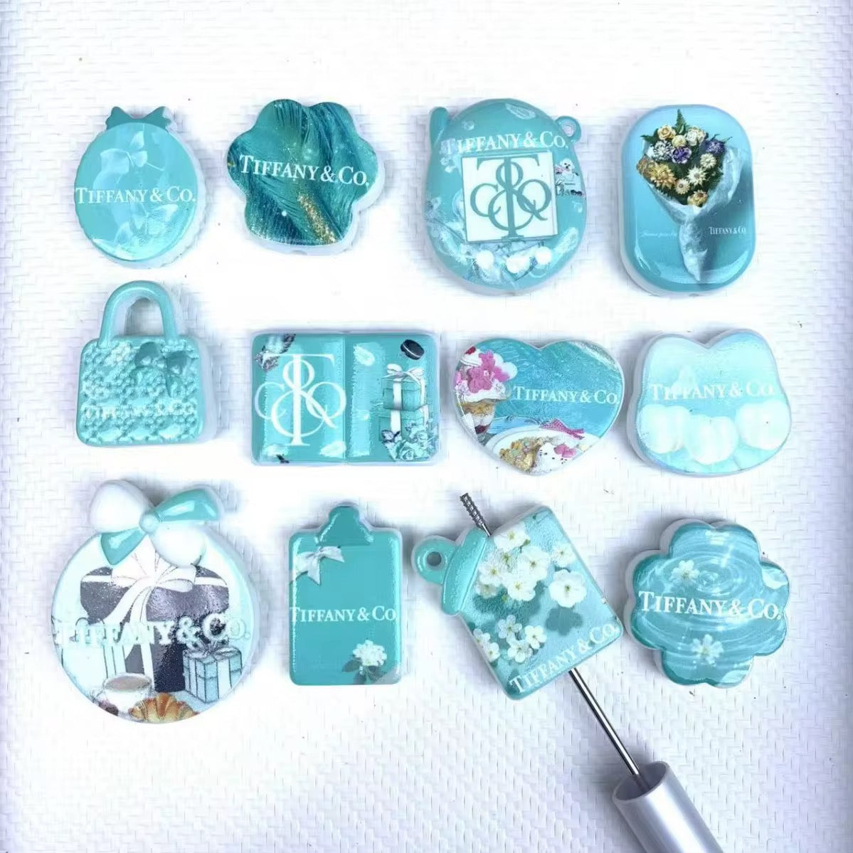 Tiffany Acrylic Shaped Beads-BB9 Main image