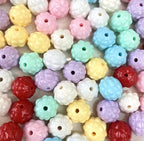 16mm Glossy Pineapple Solid Beads Mix-M16