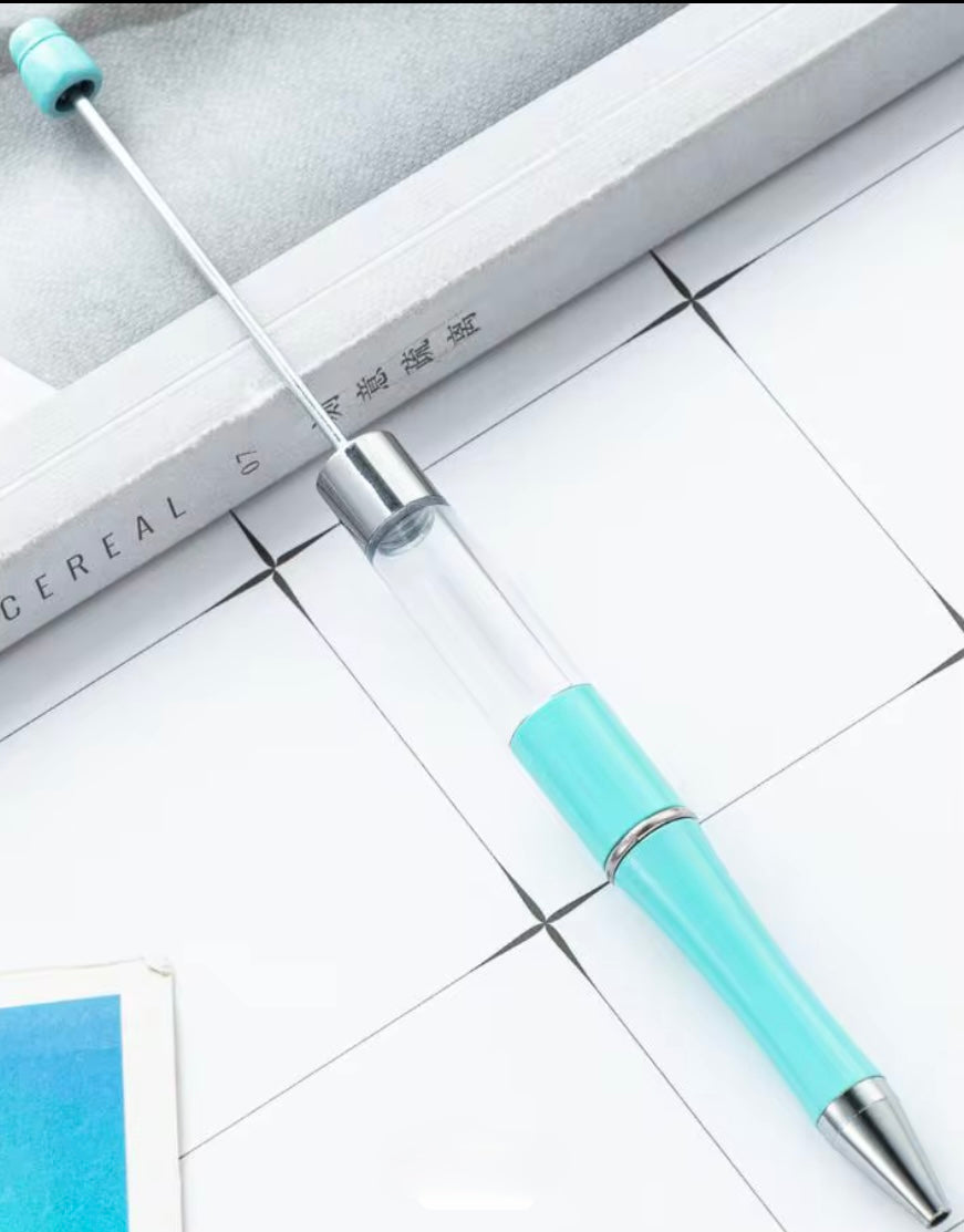 Shaker/Snowglobe beadable pens (Style 2)