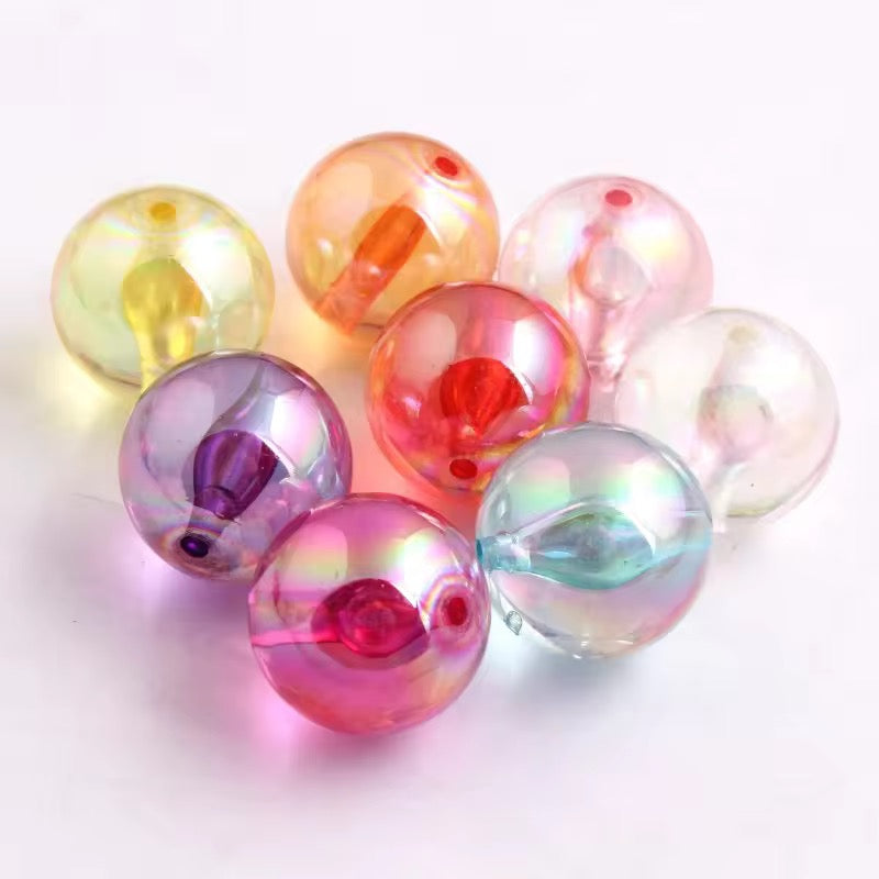 16mm Clear AB Beads (Single Colors) Main image