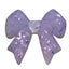 Glitter Bow Silicone Focal