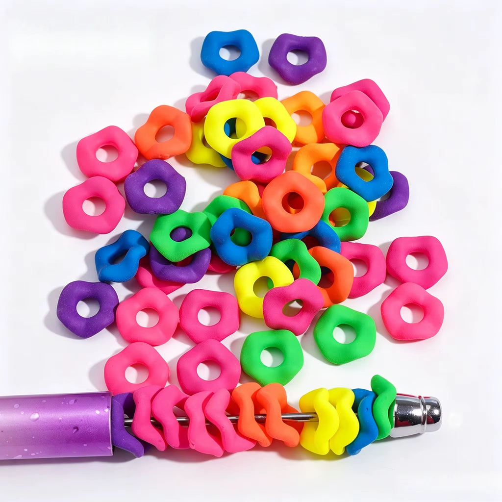16mm Wavy Matte Neon Spacer-Z17