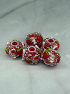 18mm Rhinestones Sugar Character Beads