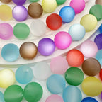 16mm Frosted Cat Eye Brights Bead Mix-J18