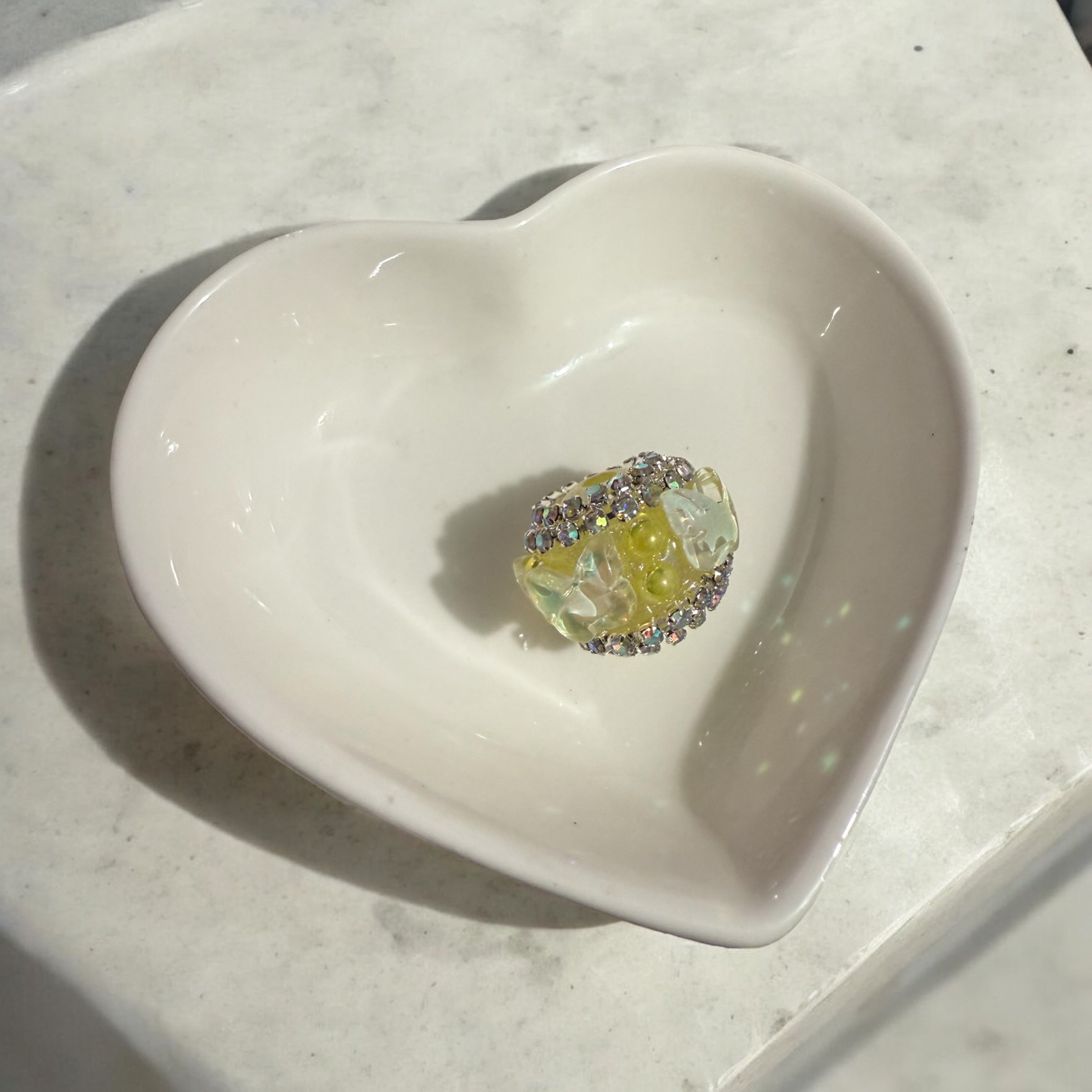 16mm Fancy Crystal Butterfly Beads-S22