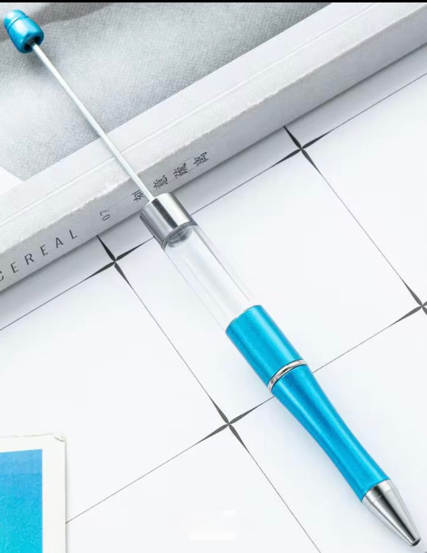 Shaker/Snowglobe beadable pens (Style 2)