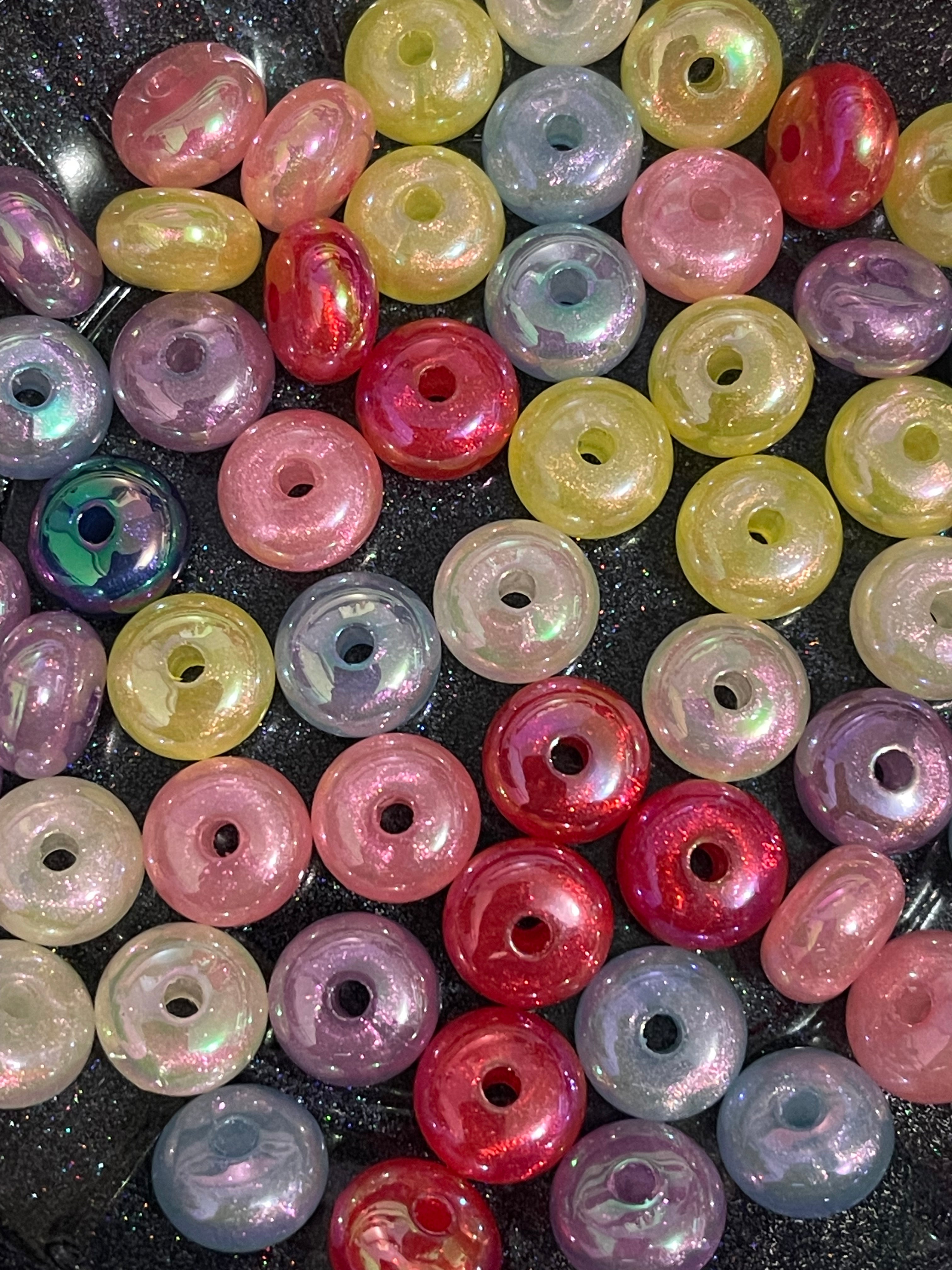 14mm Abacus Galaxy Bright Beads Mix-O1
