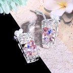 Metal Alloy Drink Cup Rhinestone Beads-U5