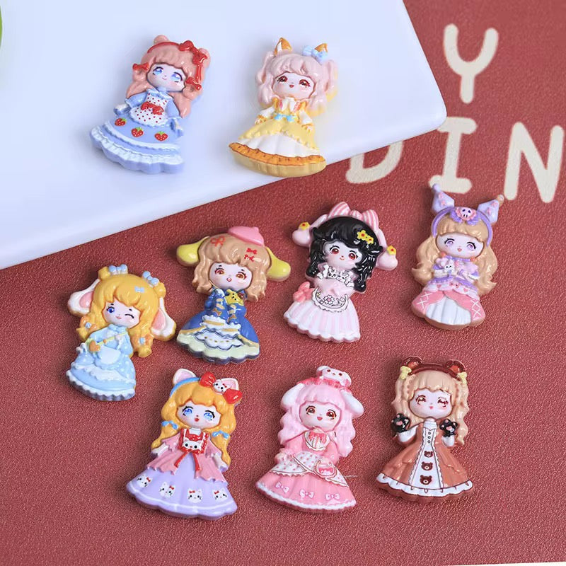 Kawaii Style Doll Beads Mix-P20